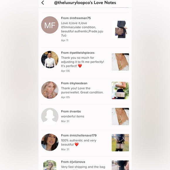 💞 Love Notes and reviews 💞 - Picture 12 of 13